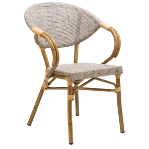 SILLA MILANO CAFÉ CLARO MATIZADO
